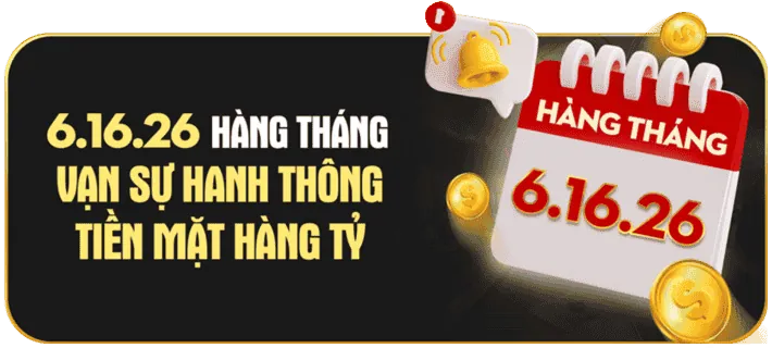 Ưu đãi hoàn trả và thưởng nạp hàng ngày