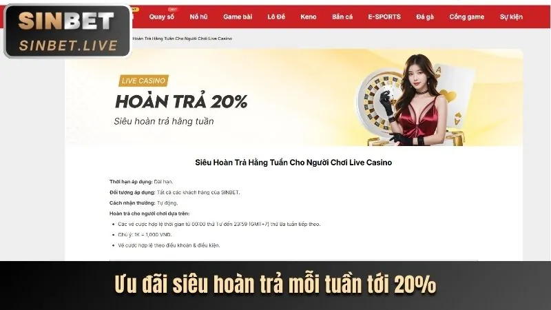 Hoàn trả hàng ngày vh88